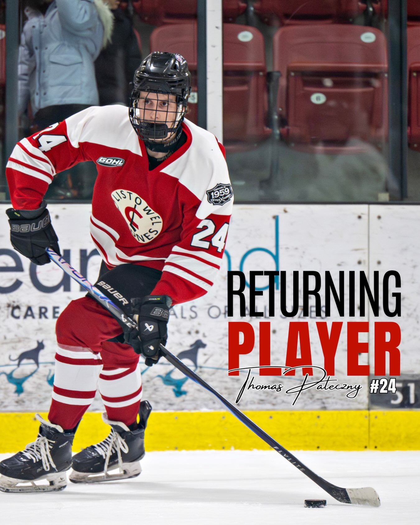 Thomas Paleczny will be back with #cycsnation for the 2026-27 season! 

Thomas took another step forward last year, skating in 31 games and contributing 3 goals and 6 assists. A reliable presence every night, he brings skill, consistency and a strong work ethic that makes him a key piece of the Cyclones lineup heading into another season.

We’re excited to see Thomas build on a strong campaign and continue making an impact for the Cyclones!

Welcome back, Thomas! 👏