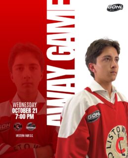 The Listowel Cyclones are on the road TODAY as they take on the London Nationals! 

📍 Where: Western Fair Sports Complex – London, ON
⏰ Puck Drop: 7:00 PM

The boys are ready to hit the ice and bring the energy! 💪 Let’s go, Cyclones!