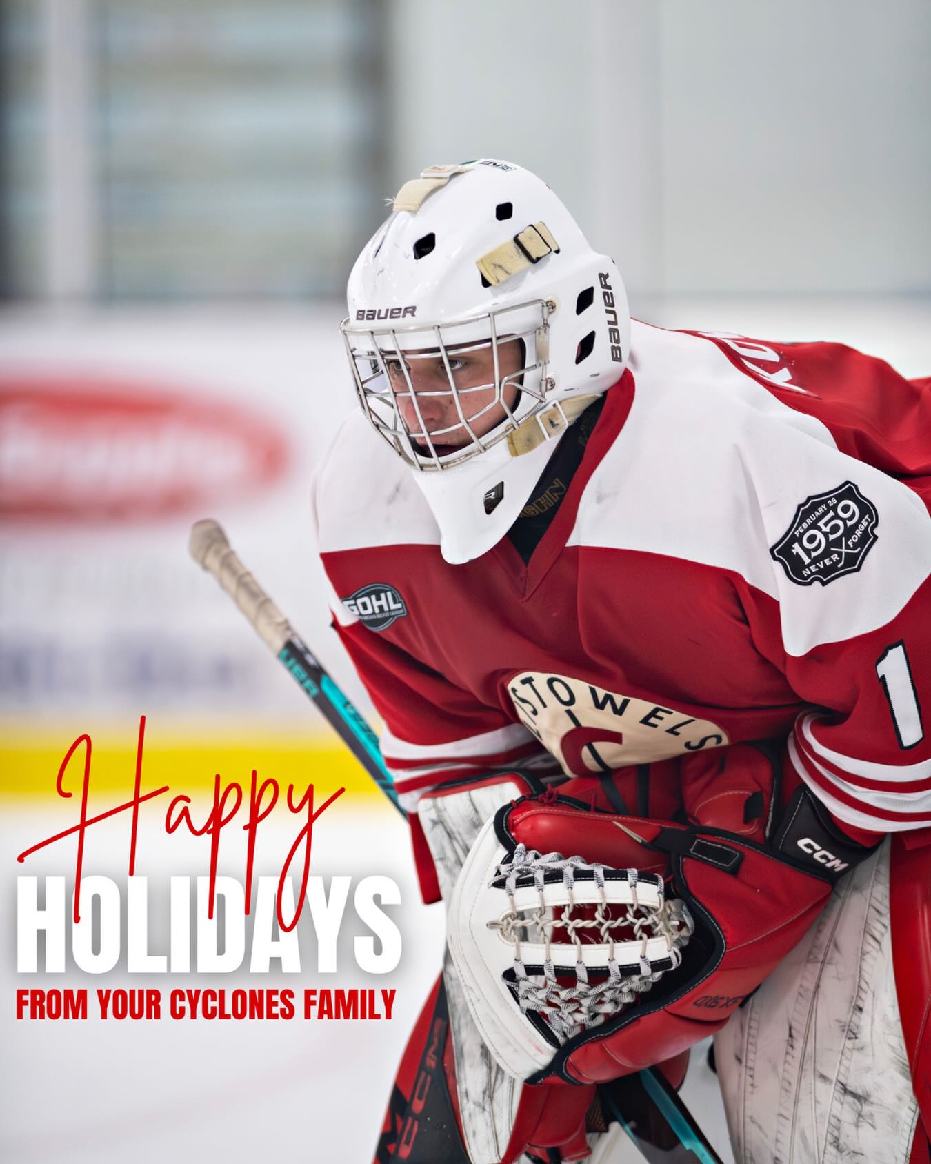 ❄️ Happy Holidays from the Cyclones! ❄️🎄

From our Cyclones family to yours, we want to wish everyone a safe, happy, and joyful holiday season. Thank you for all the incredible support so far this season – at the rink, in the community, and everywhere in between.

We’re grateful for the fans, billets, sponsors, volunteers, and families who make Cyclones hockey possible. 

Enjoy the holidays and we’ll see you back at the Steve Kerr soon! 🏒✨

#Cycsnation #HappyHolidays #CyclonesFamily