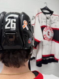 Tonight, the Cyclones are proud to wear orange ribbon helmet stickers in support of Kenzie Beisel, sister of our own Cameron Beisel.

At just 22 years old, Kenzie was diagnosed with AML leukemia in the fall of 2024. Through it all, Kenzie and her family have shown incredible strength, courage, and resilience. Our Cyclones family stands with them, and this is one small way we’re showing our support.

If you’re looking to support Kenzie and her fight, donations can be made at the link in our bio👉