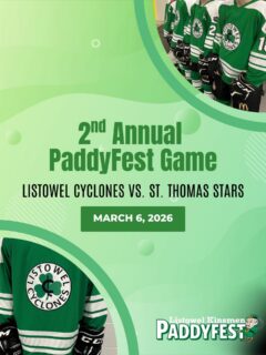 ☘️🌪️ 2ND ANNUAL PADDYFEST GAME 🌪️☘️

Mark your calendars! Join us on March 6 at 7:30 PM for our 2nd Annual Paddyfest Game! 🏒💚

Come out, celebrate the hometown Paddyfest festivities, and cheer on the Cyclones as we bring the energy on home ice.

Wear your green, bring your crew, and let’s make it a night to remember! ☘️🌪️

#Paddyfest #GoCyclones #CycsNation @paddyfest1977