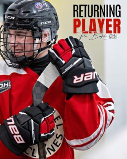 The Listowel Cyclones are excited to announce that Tate Berfelz is returning for the 2026-27 season!

A Listowel native, Tate proudly represents his hometown every time he steps on the ice. In his rookie season with the Cyclones, he appeared in 43 games, recording 5 goals and 5 assists while bringing energy, physicality and a relentless work ethic to the lineup.

We’re excited to watch Tate continue his development and represent his hometown for another season!

Welcome back, Tate!