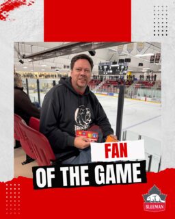 Friday night was full of Cyclones pride and we’re ready to recognize one of our amazing fans! ❤️🖤

A huge thank you to everyone who came out, brought the energy and cheered on our Cyclones! 🙌

👏 Fan of the Game is proudly sponsored by Sleemans! 🍻

Stay loud, Cyclones fans and you could be our next Fan of the Game! 🏒🔥