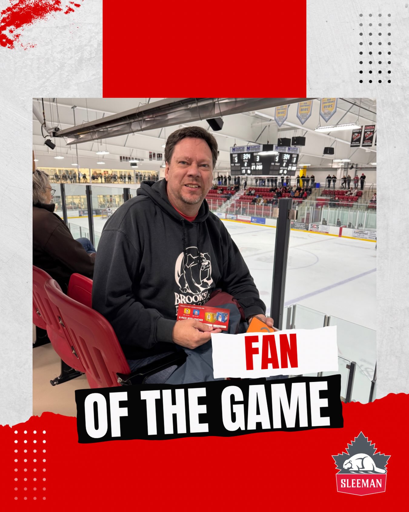 Friday night was full of Cyclones pride and we’re ready to recognize one of our amazing fans! ❤️🖤

A huge thank you to everyone who came out, brought the energy and cheered on our Cyclones! 🙌

👏 Fan of the Game is proudly sponsored by Sleemans! 🍻

Stay loud, Cyclones fans and you could be our next Fan of the Game! 🏒🔥